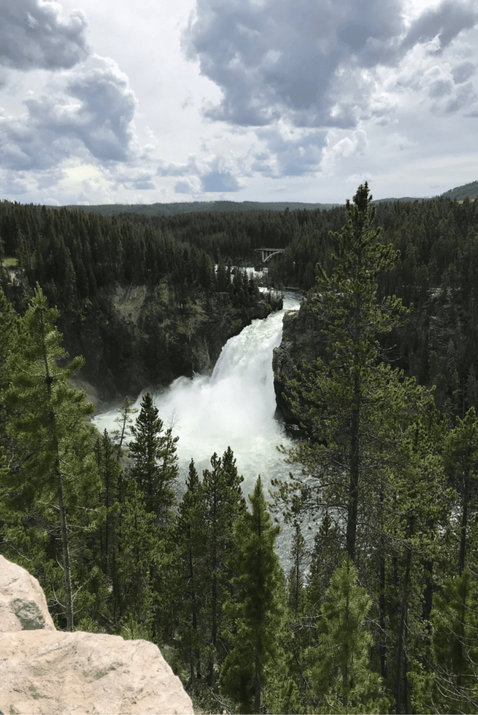 Yellowstone National Park close to Teton Village Wyoming