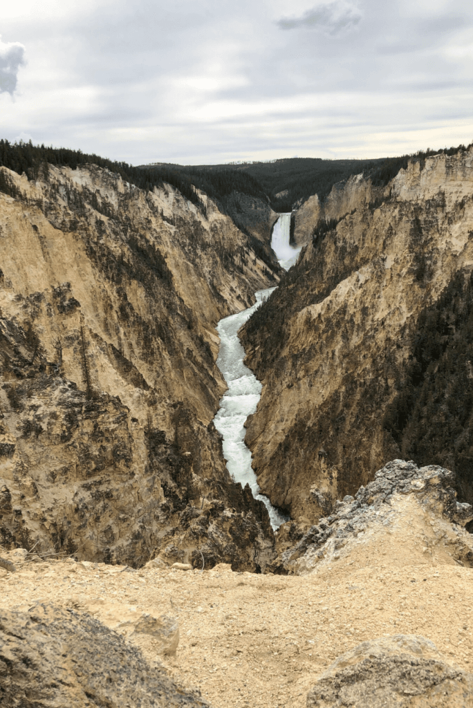 Yellowstone National Park close to Teton Village Wyoming