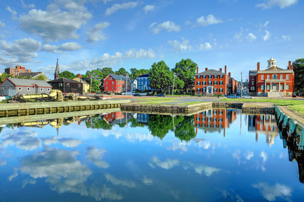 a view of Salem Massachusetts 