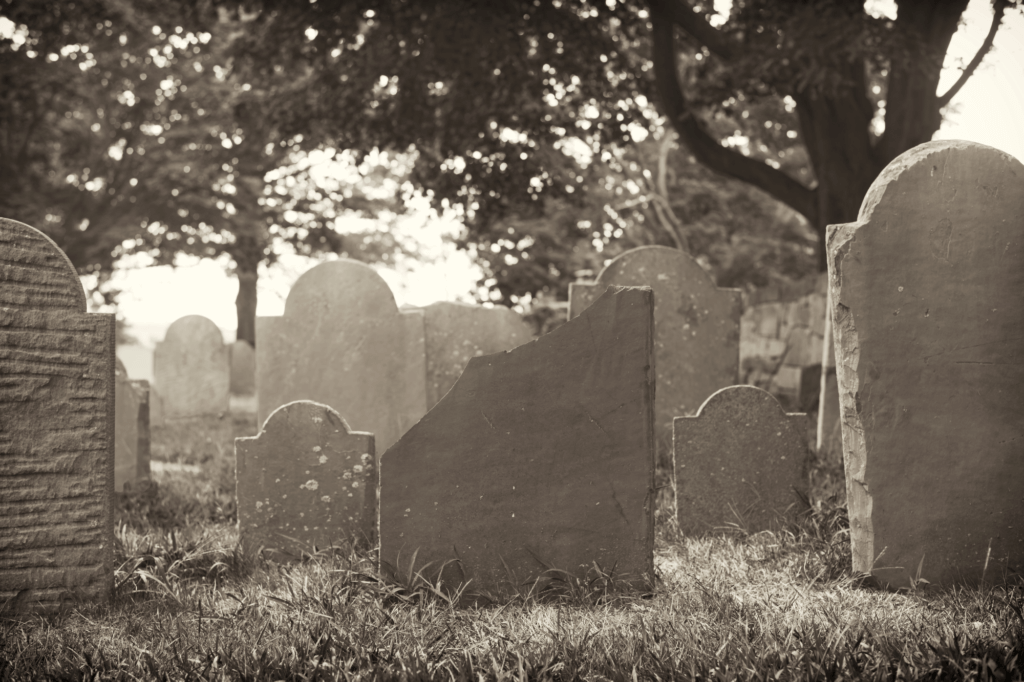 Graveyard in Salem Massachusetts