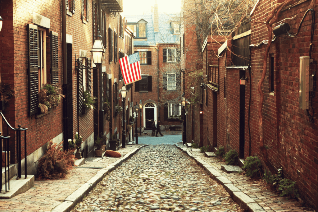 Beacon Hill, Boston, Massachusetts New England on a New England Road Trip