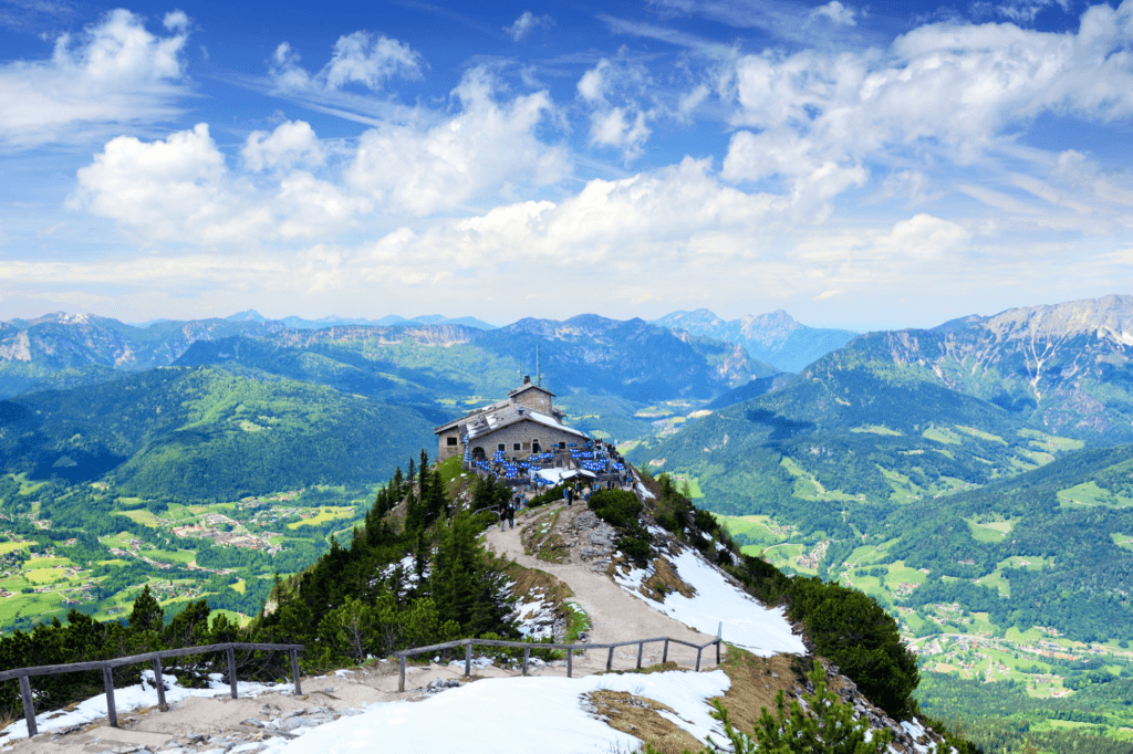 Eagle's Nest overlooking a beautiful mountain range