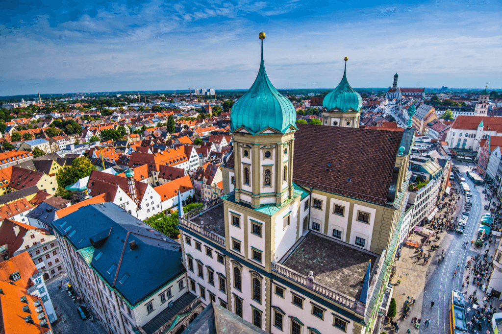 the city of Augsburg