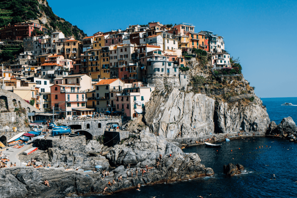 beautiful coastal town of Manarola Cinque Terre