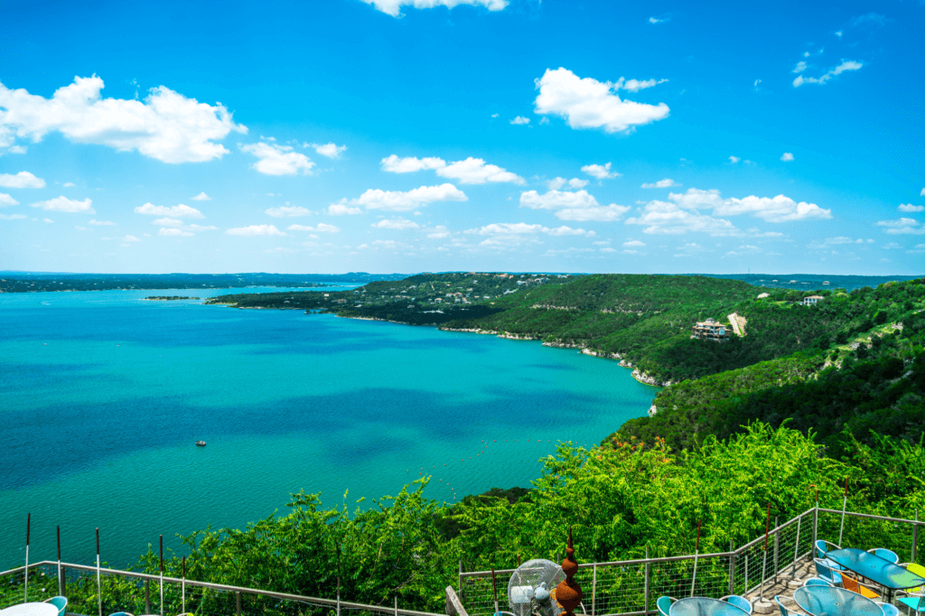 A view of Lake Travis