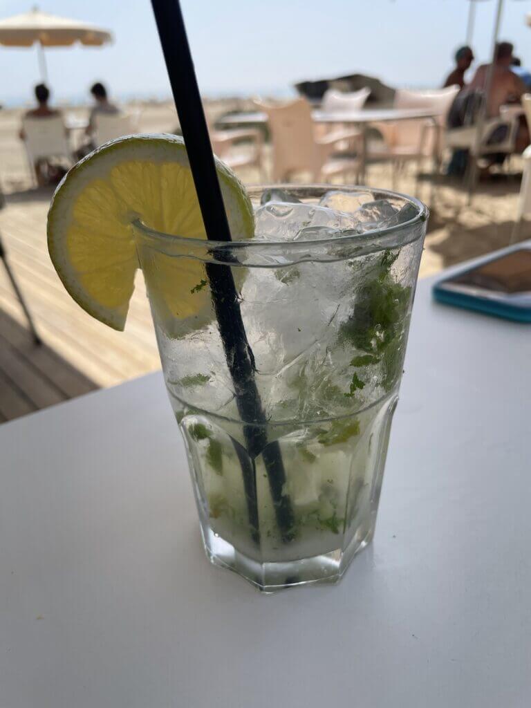 A mojito on Costa Calma, Fuerteventura, Canary Islands