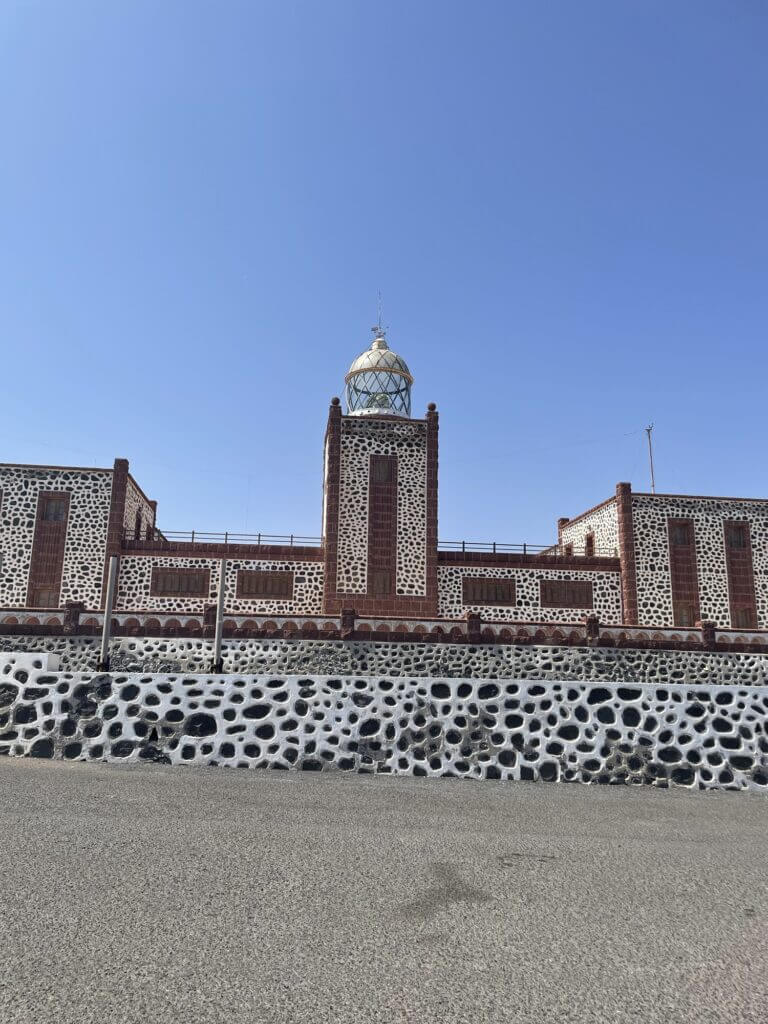 Entallada Lighthouse on Fuerteventura, Canary Islands