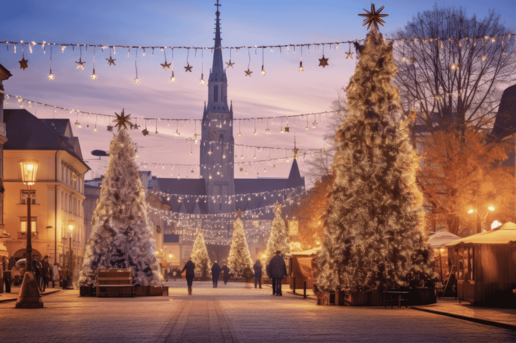 Zagreb Christmas Market in Croatia