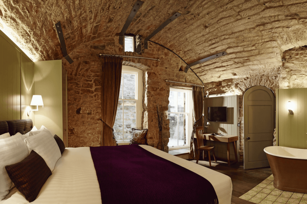 guest room in Cheval Old Town Chambers in Edinburgh Scotland