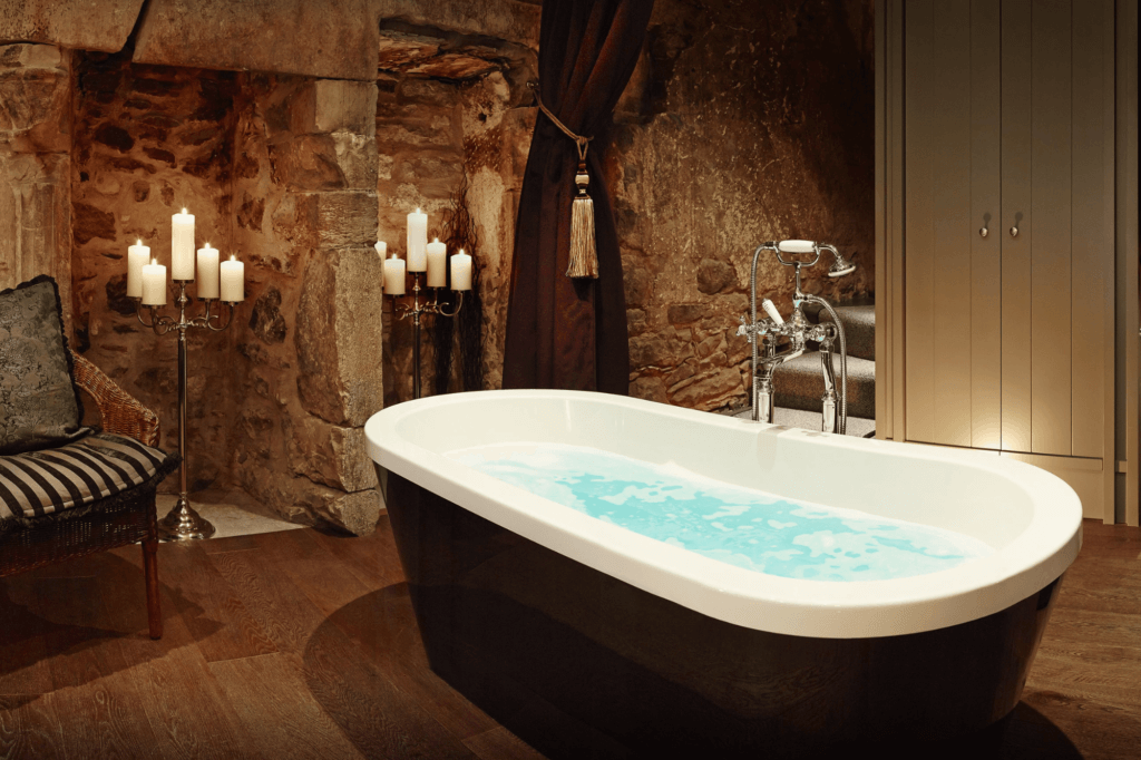 bathroom in Cheval Old Town Chambers in Edinburgh Scotland