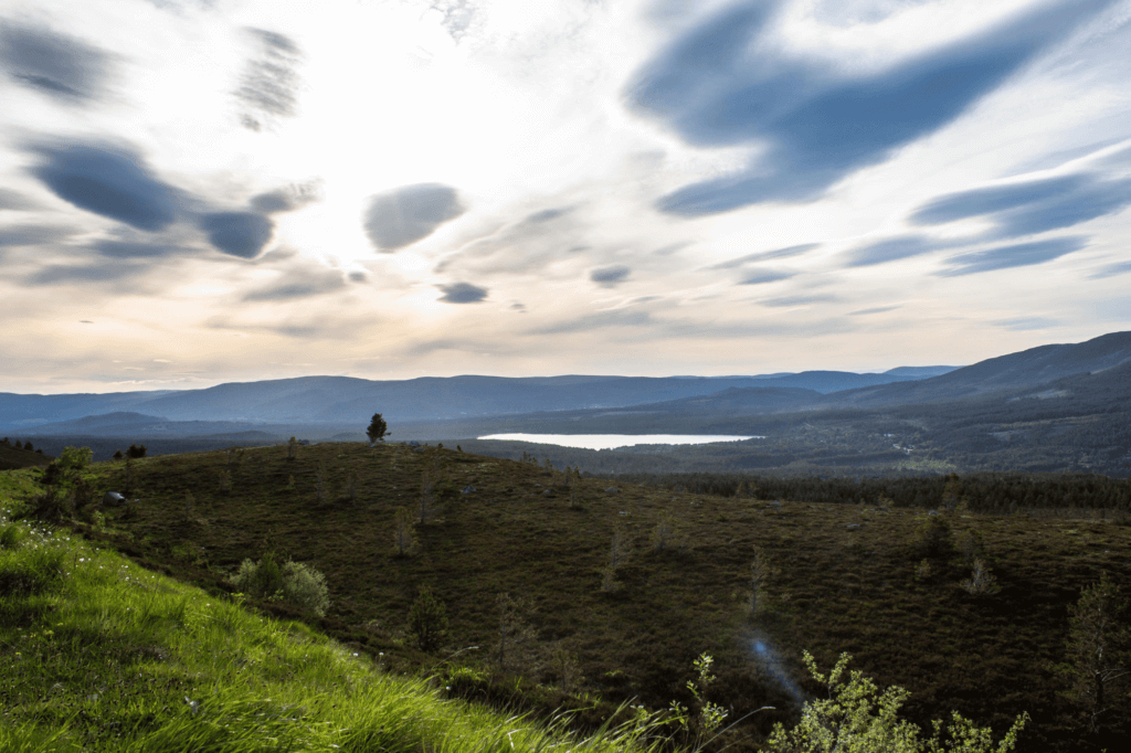 Cairngorm Mountain in the Scottish Highlands