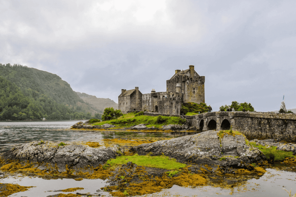 Eilean Donan Castle in the Scottish Highlands