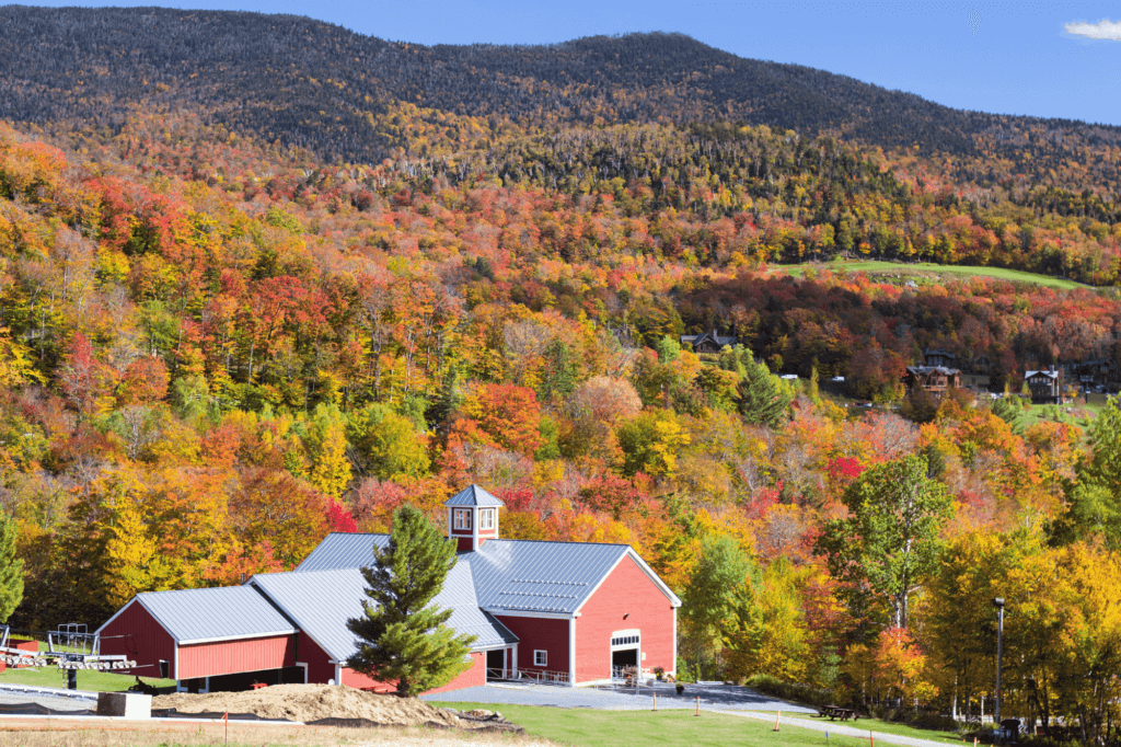 fall in New England USA