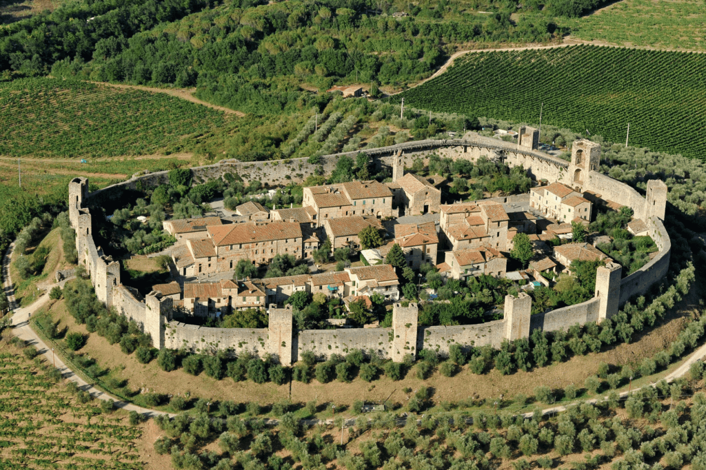 Monteriggioni Tuscany Italy