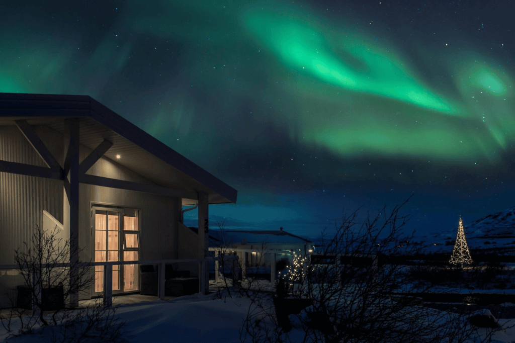 Northern Lights Hotel in Iceland