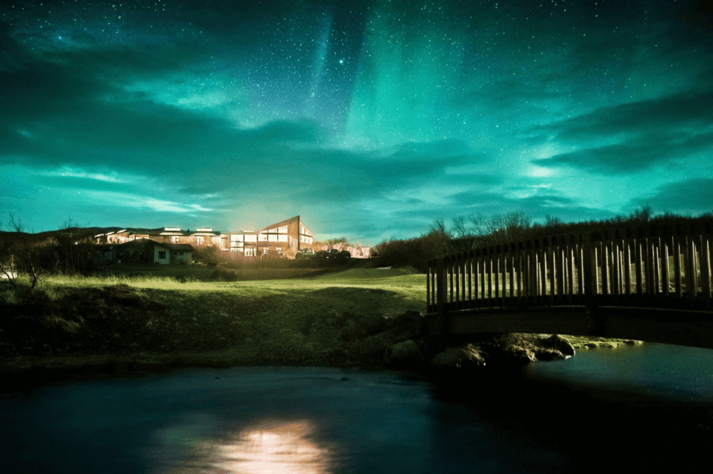 Aurora Hotel in West Iceland