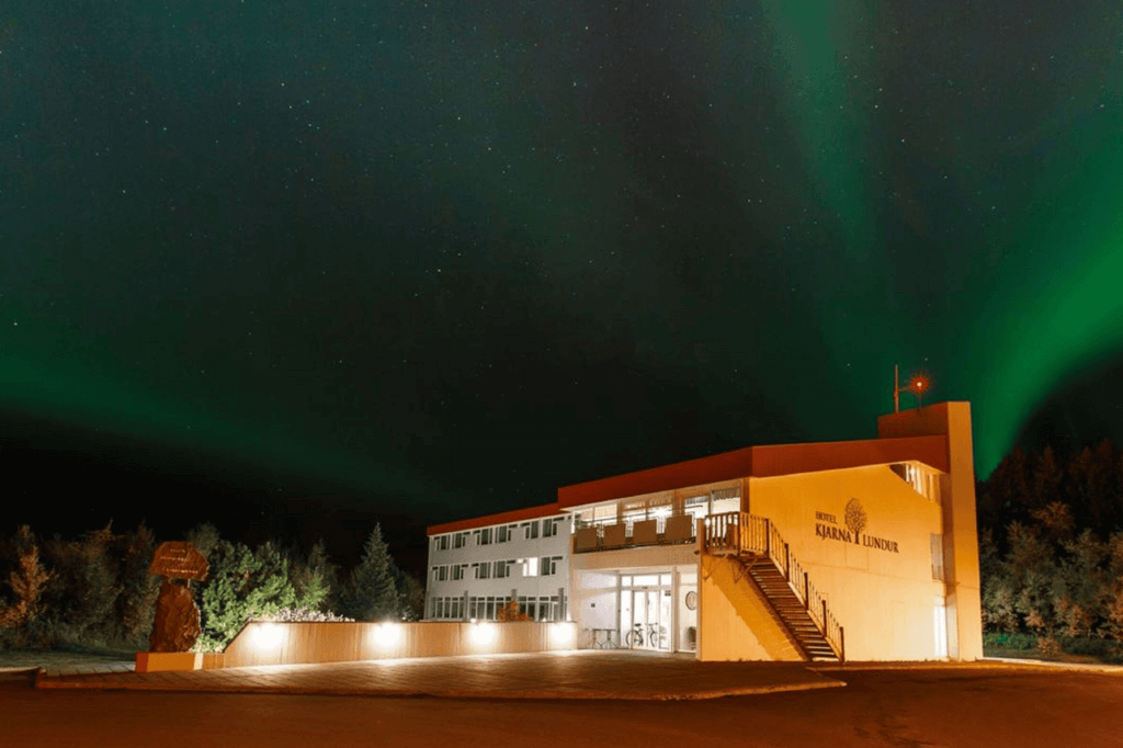 Northern Lights Hotel in Iceland