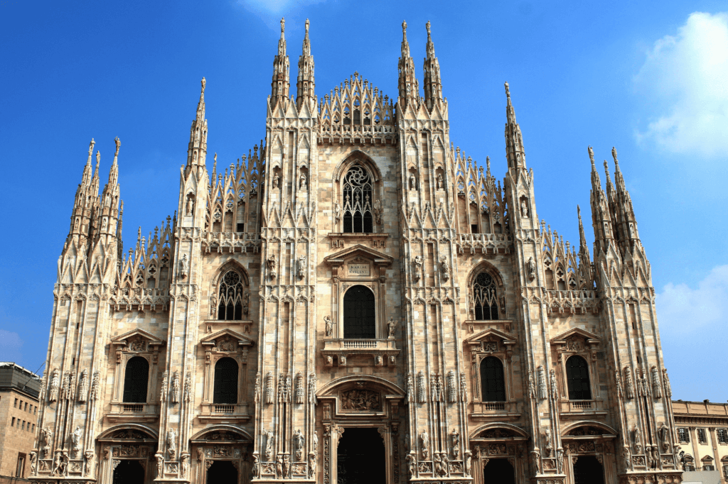 Duomo in Milan Italy