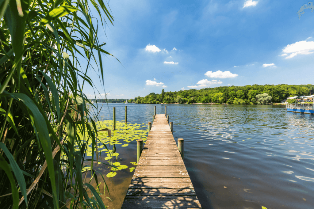 Lake in Wannsee Berlin Germany