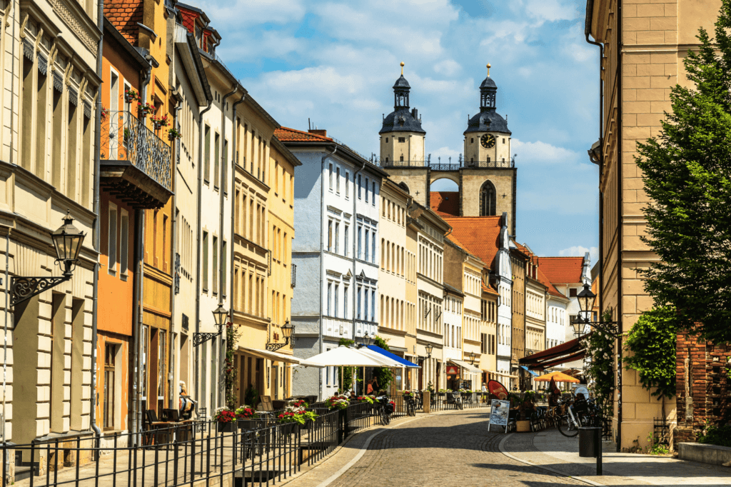 Old Town Wittenberg Germany