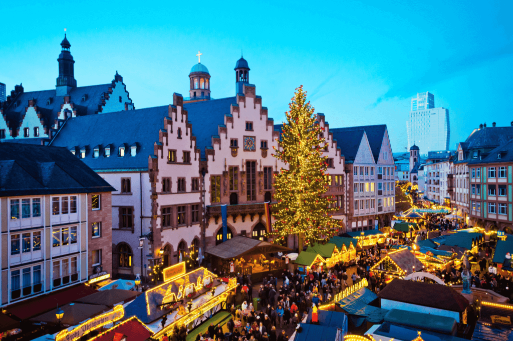 Frankfurt Germany Christmas Market