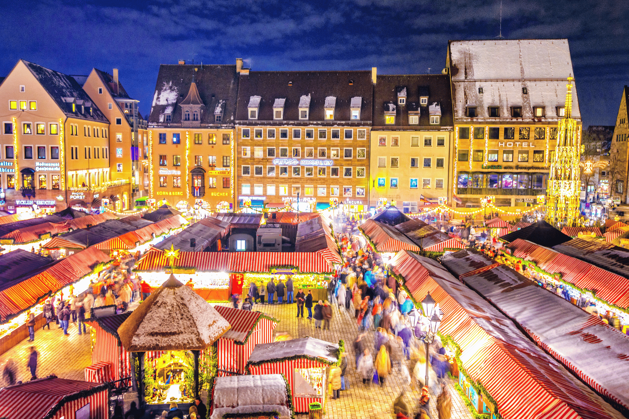 Nuremberg Xmas Market in Nuremberg Germany