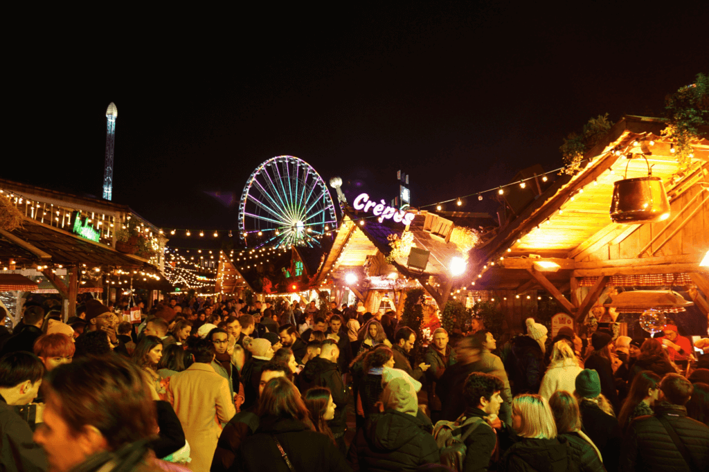 Hyde Park London UK Winter Wonderland Christmas Market