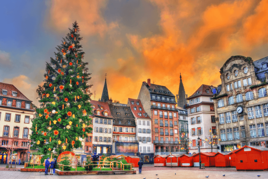 Marche de Noel Strasbourg France Christmas Market