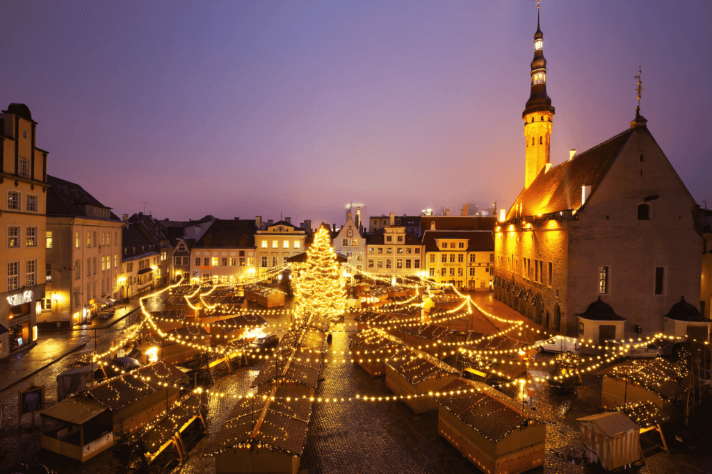 Tallinn Christmas Market in Estonia