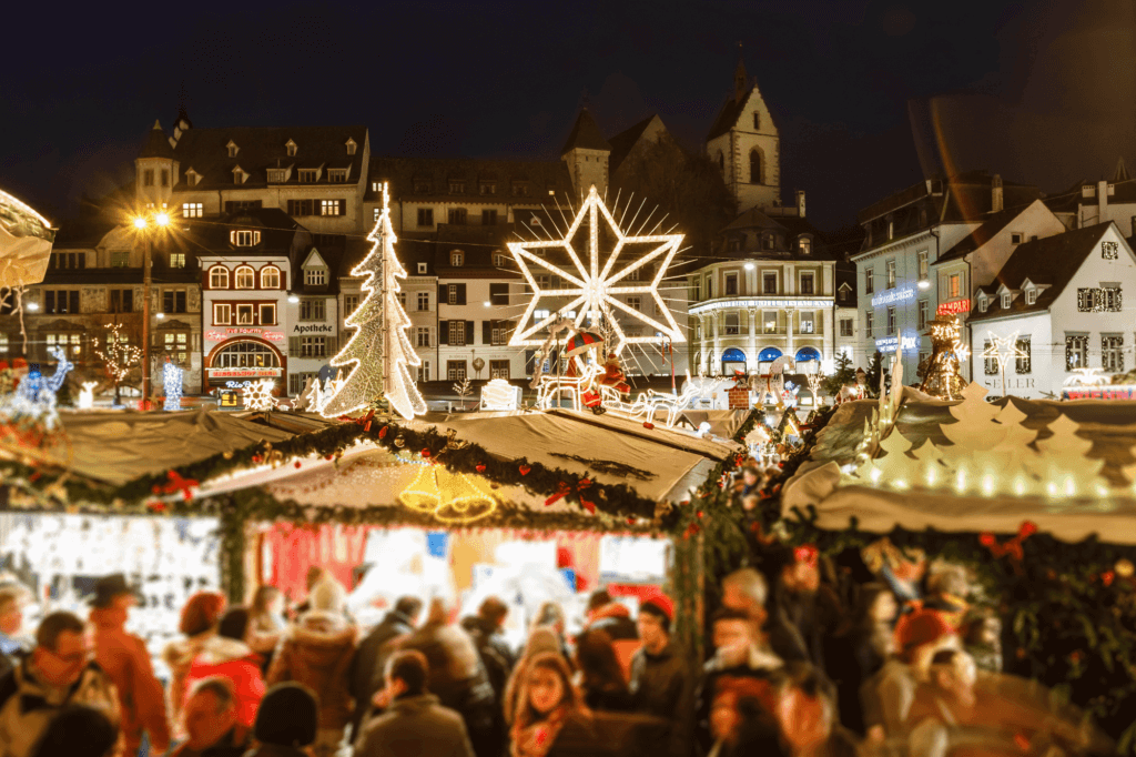 Basel Christmas Market in Switzerland