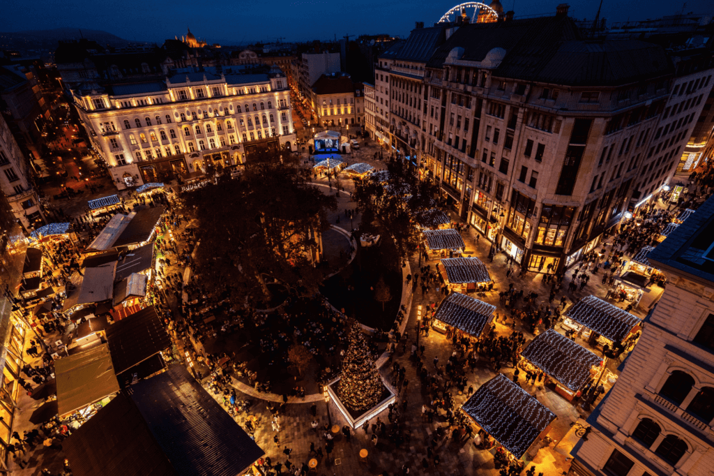 Budapest Christmas Market in Budapest Hungary