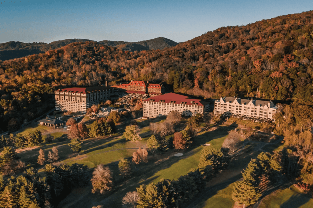 view of the Omni Grove Park Inn