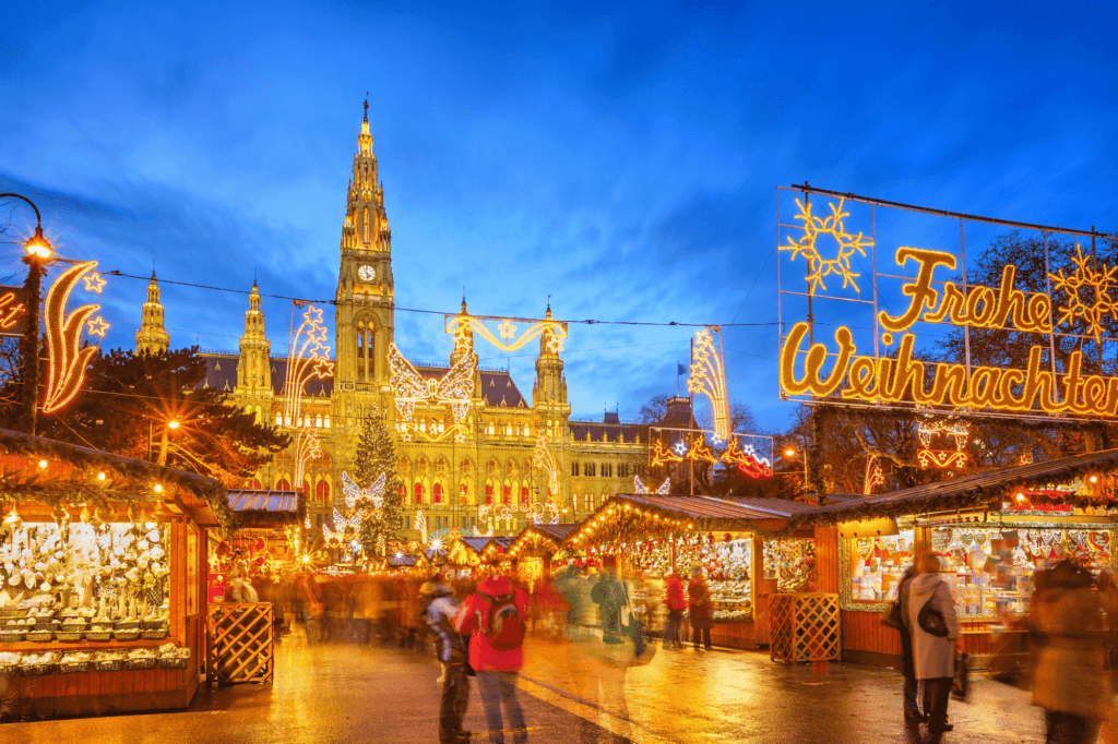 Wiener Christkindlmarkt Vienna Austria Christmas Market