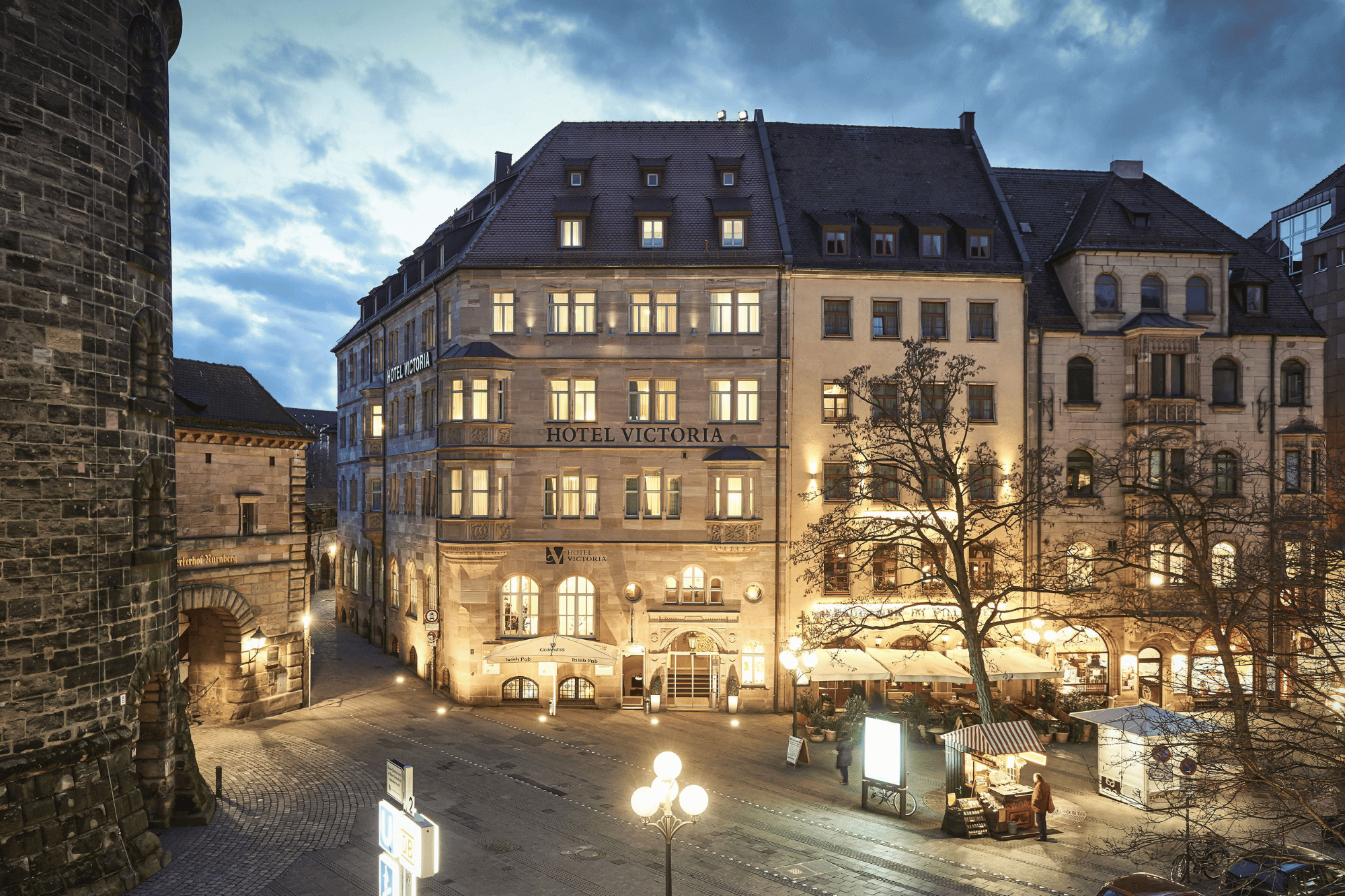 Hotel Victoria near the Nuremberg Christmas Market