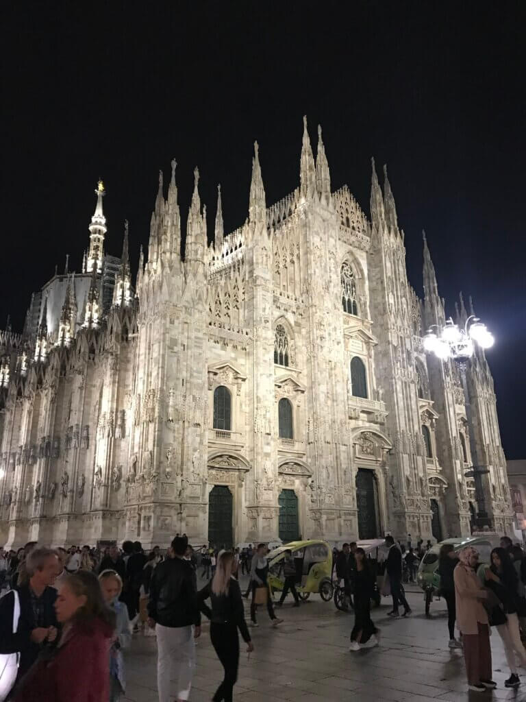 Duomo in Milan Italy