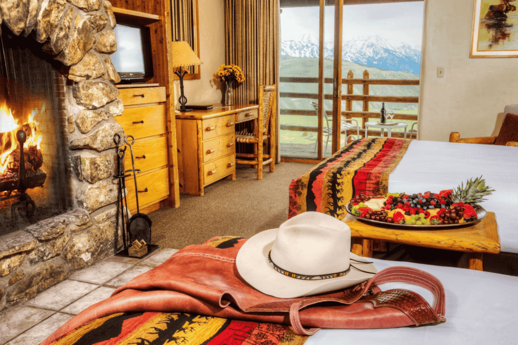 Spring Creek Ranch Hotel near Jackson Hole Wyoming USA