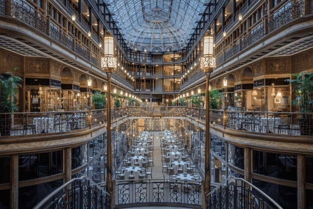 Hyatt Regency Cleveland at The Arcade Hotel in Downtown Cleveland Ohio