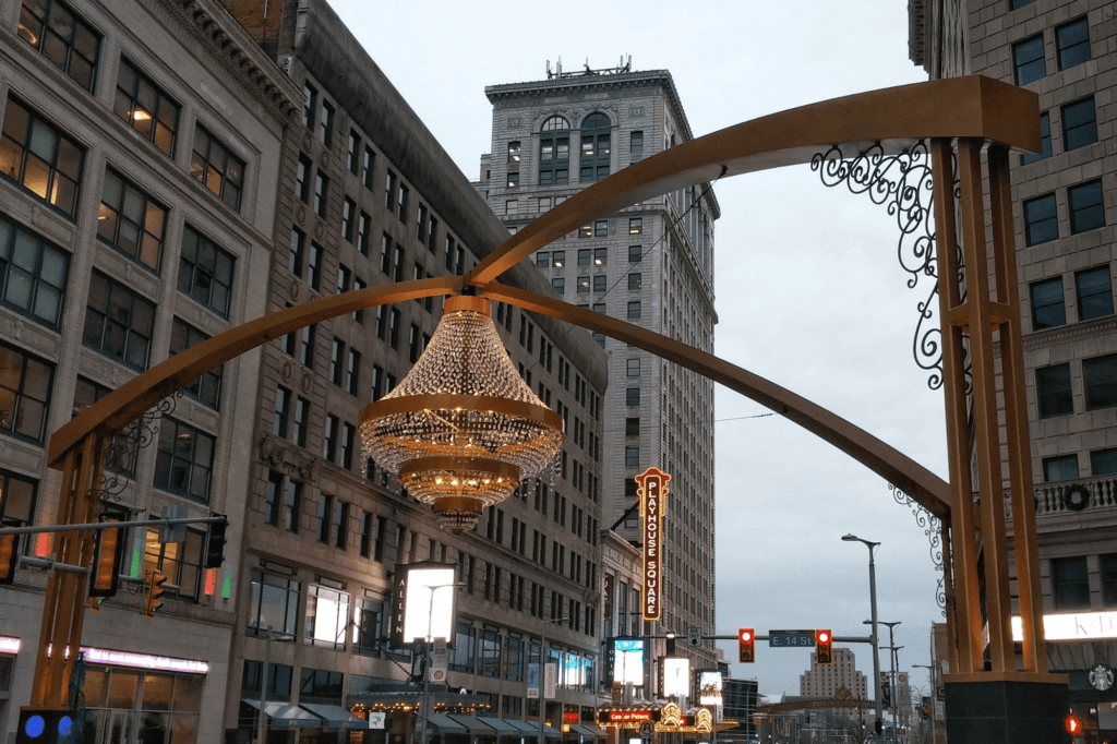 Playhouse Square in Downtown Cleveland