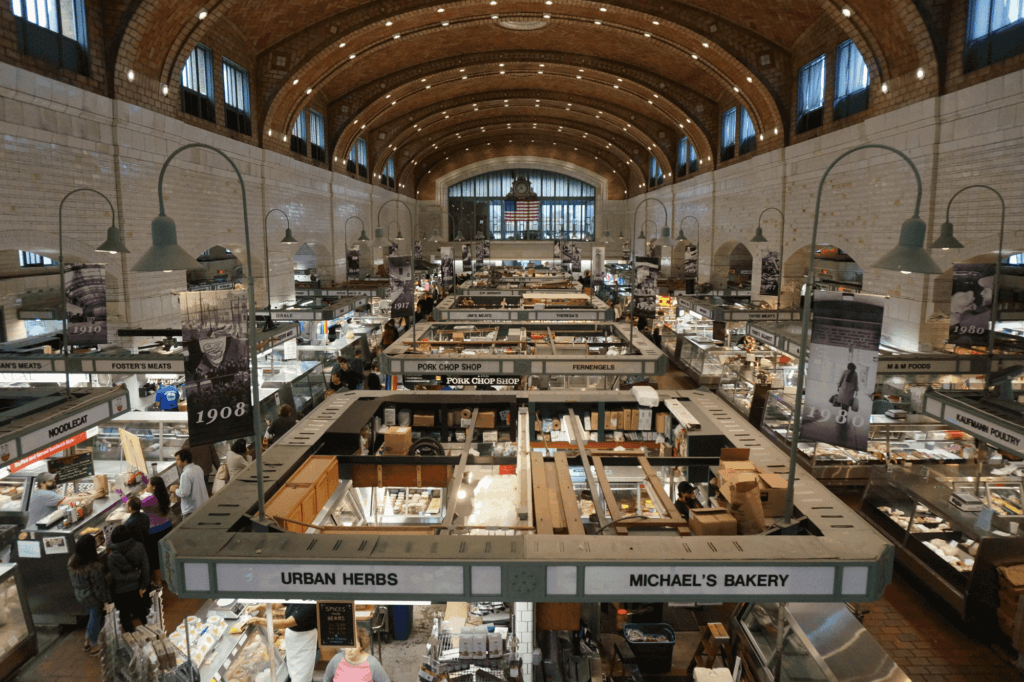 West Side Market in Cleveland Ohio USA