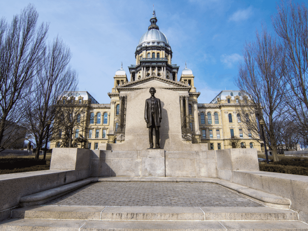 springfield Illinois on highway 66 route