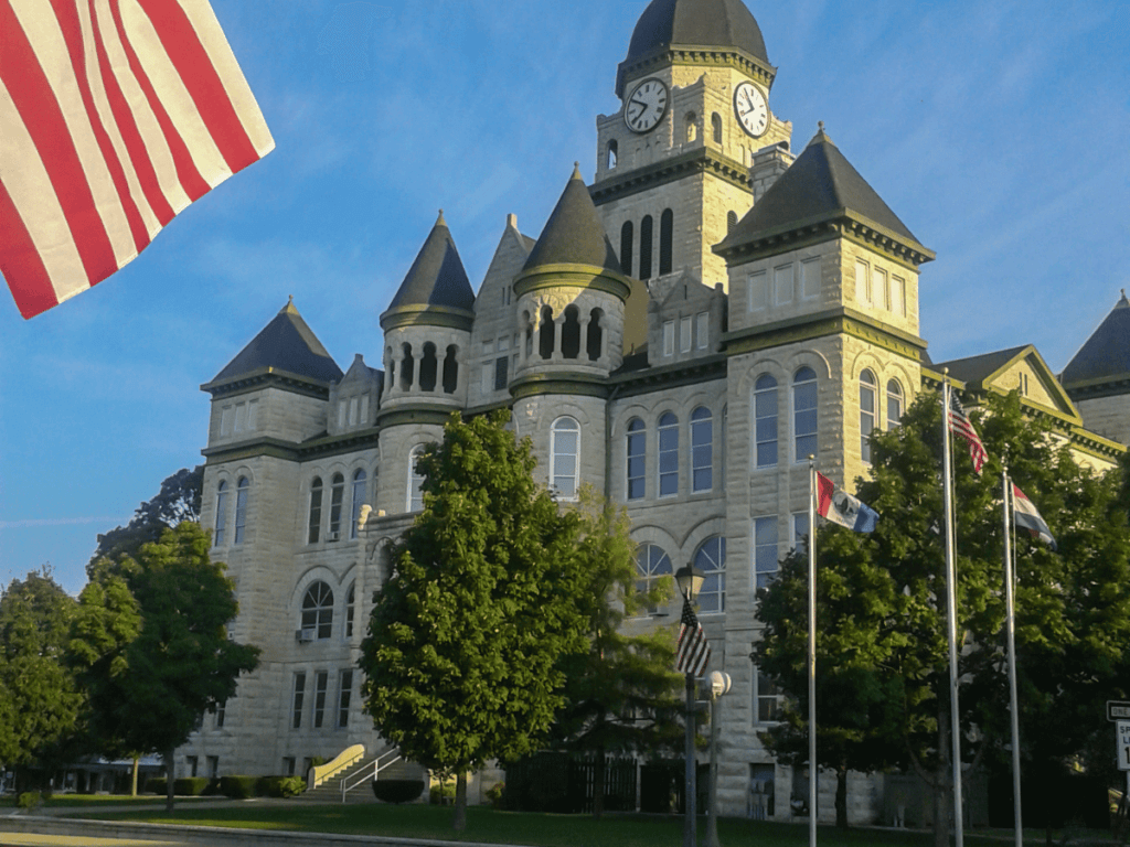 Carthage, Missouri on the highway 66 route