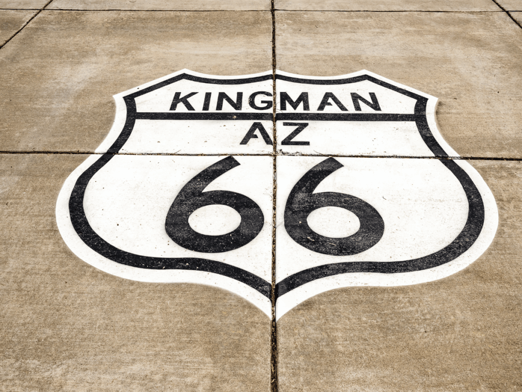 Kingman Arizona on the historic us 66 highway route