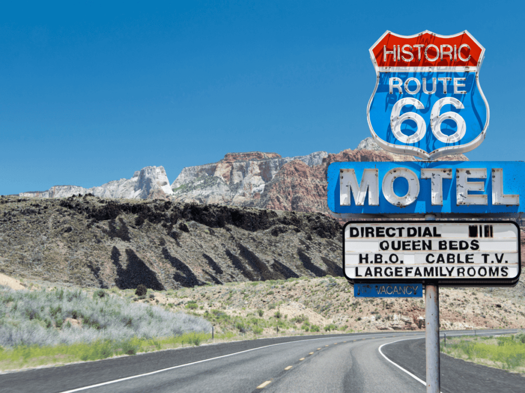 Historic Rt 66 sign