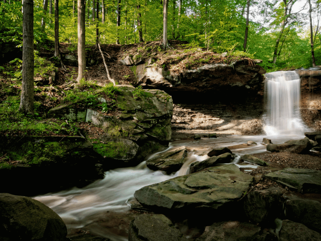 Blue Hen Falls Cuyahoga Valley National Park