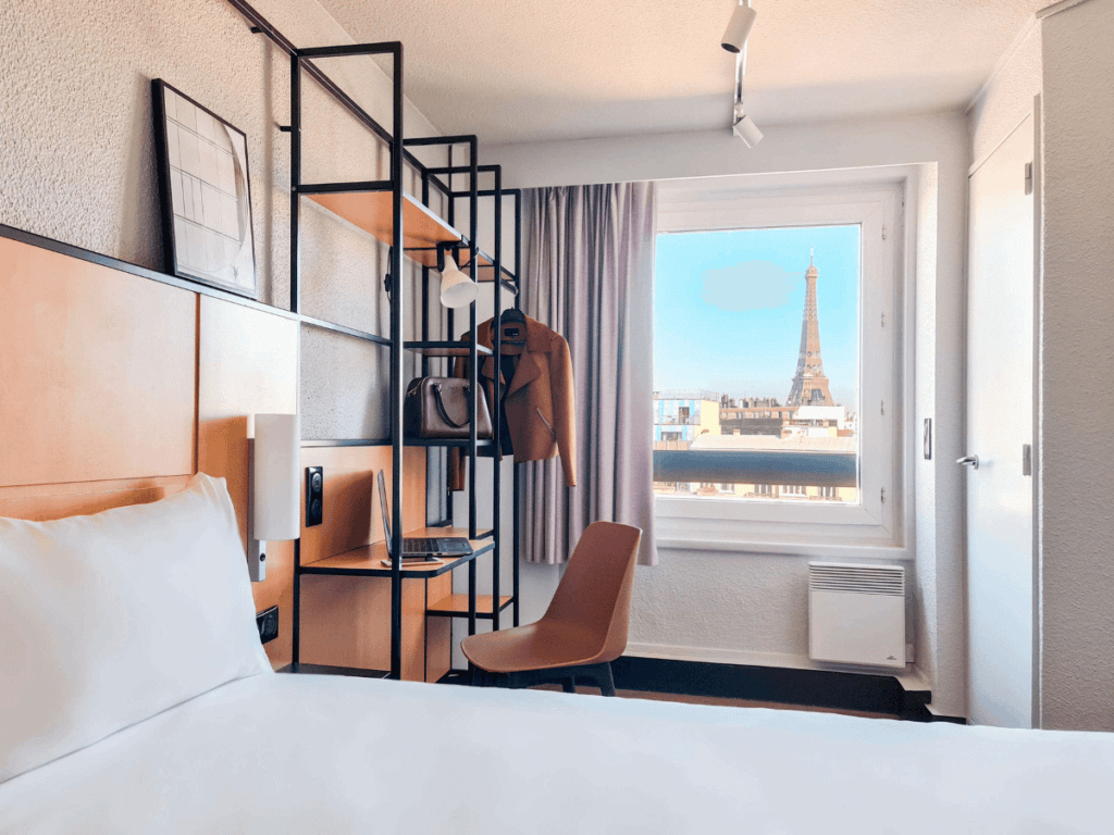 Ibis Paris Tour Eiffel Room with view of Eiffel Tower in Paris