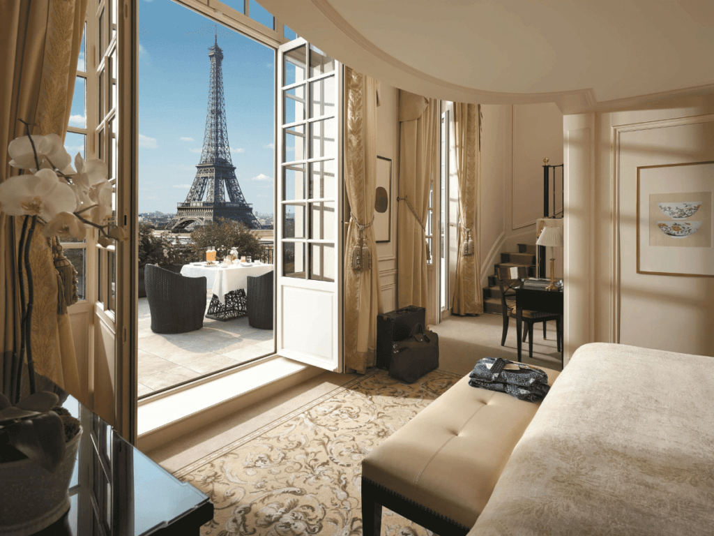 Shangril-La Hotel Paris with Eiffel Tower Views