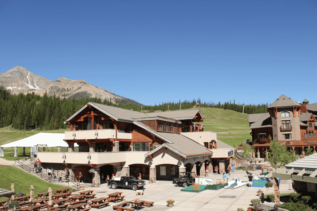 The Summit Hotel at Big Sky Resort Hotel in Big Sky Montana