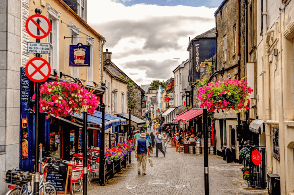 street in Kilkenny Ireland