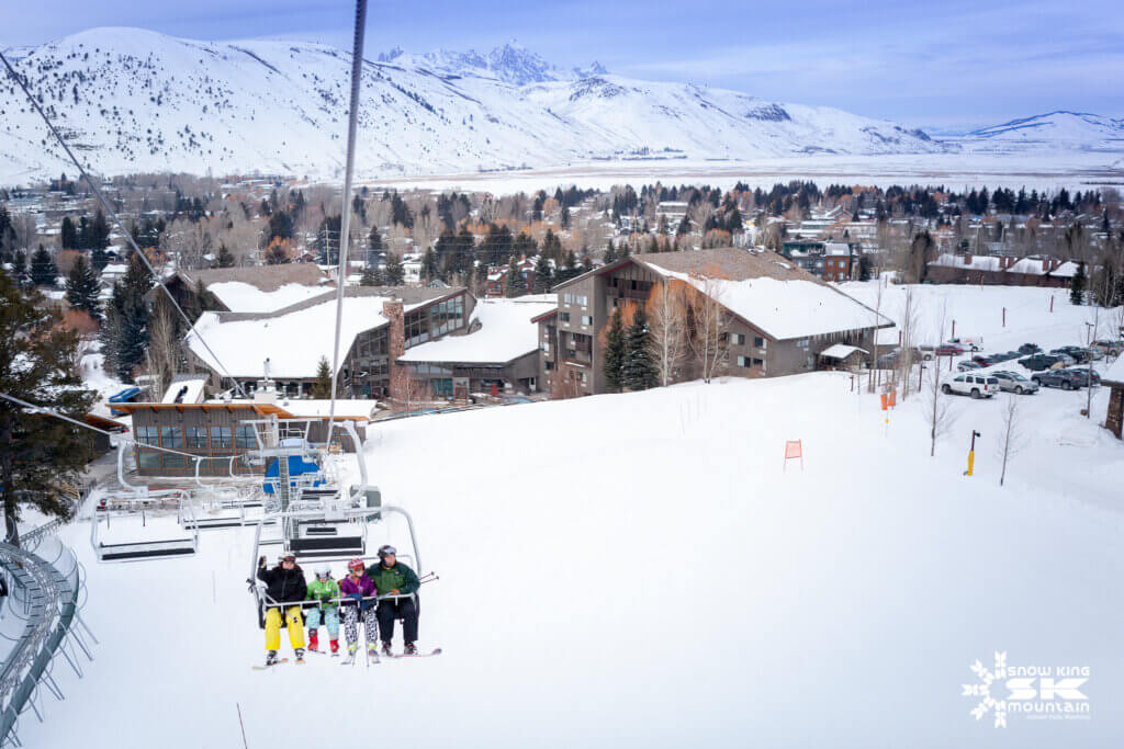 Snow King Mountain Resort in Jackson Hole Wyoming USA