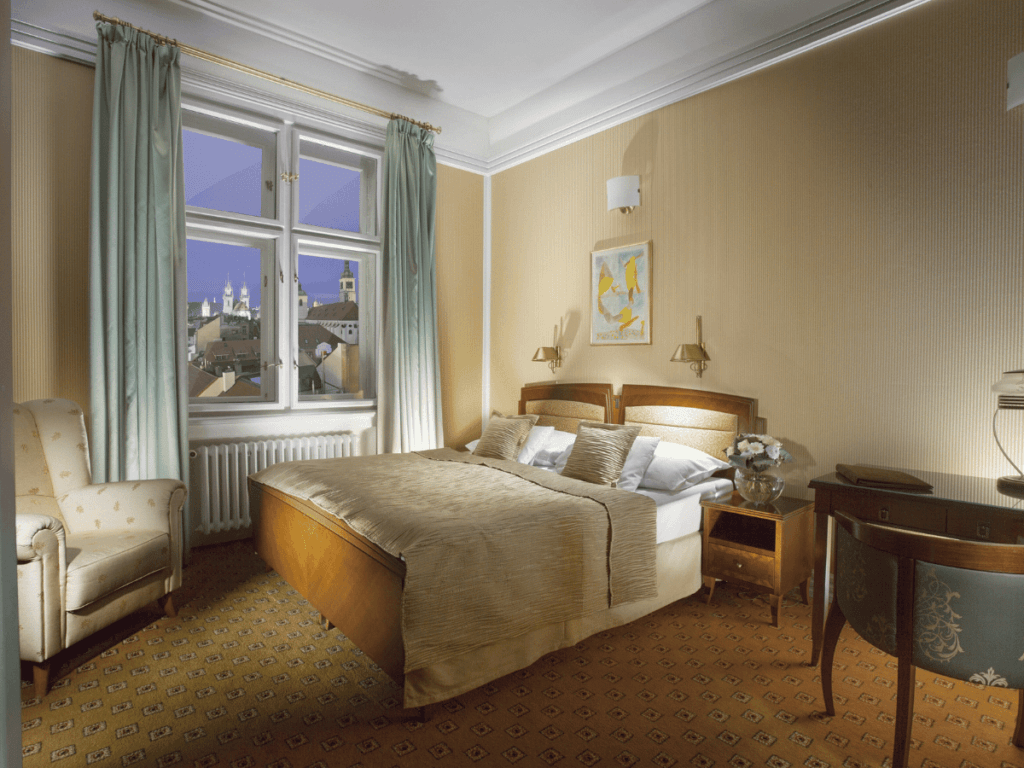 room of the hotel paris prague czech republic, a luxury hote